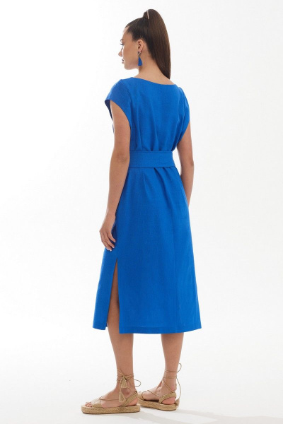 Платье Galean Style 802 синий - фото 5