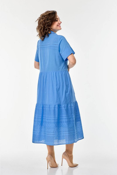 Платье Ollsy 1605 синий - фото 6