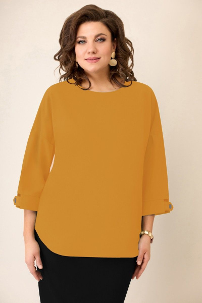 Блуза VOLNA 1216 желтый - фото 1
