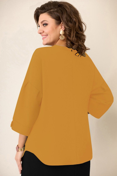 Блуза VOLNA 1216 желтый - фото 2