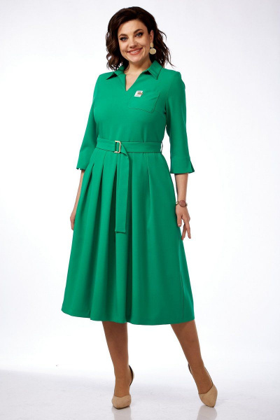 Платье Милора-стиль 1087 зеленый - фото 1