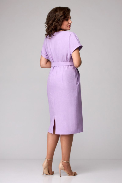 Платье Мишель стиль 1110 светло-лиловый - фото 8