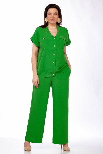 Блуза, брюки Matini 1.1688 зеленый - фото 8