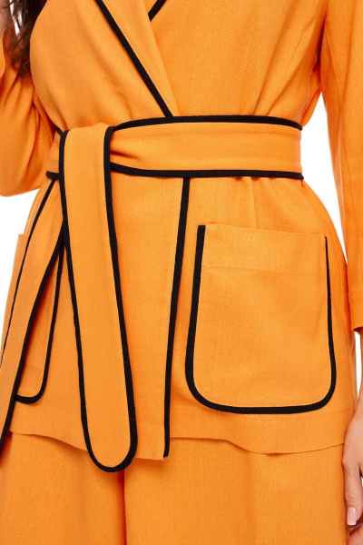 Жакет, шорты Beautiful&Free 6023 ярко-оранжевый - фото 10