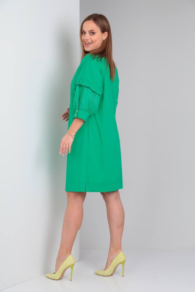 Платье TVIN 8201 зеленый - фото 3