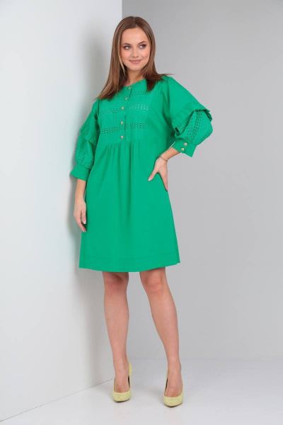 Платье TVIN 8201 зеленый - фото 1