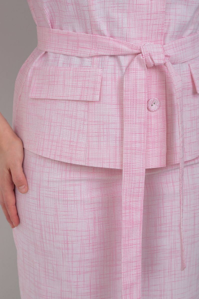 Жакет, юбка Mubliz 051 розовый - фото 6