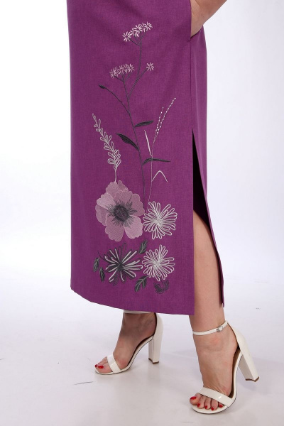 Платье Jurimex 2896 фиолет - фото 4