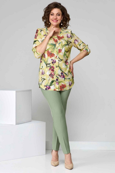 Блуза, брюки Асолия 1362 - фото 1