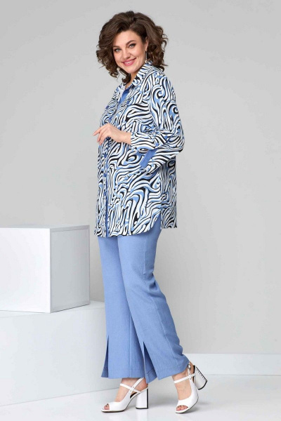 Блуза, брюки Асолия 1367 - фото 3