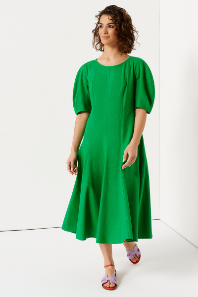 Платье Панда 140080w зеленый - фото 2