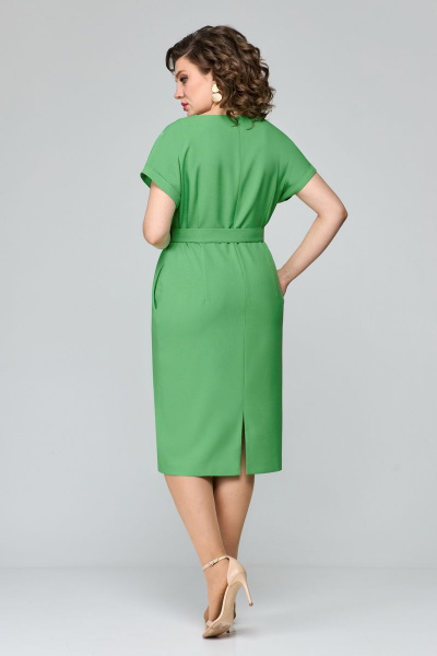 Платье Мишель стиль 1110 зеленый - фото 2