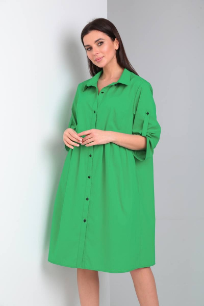 Платье TVIN 7620 зеленый - фото 6