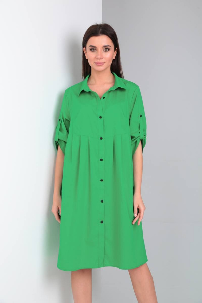 Платье TVIN 7620 зеленый - фото 5