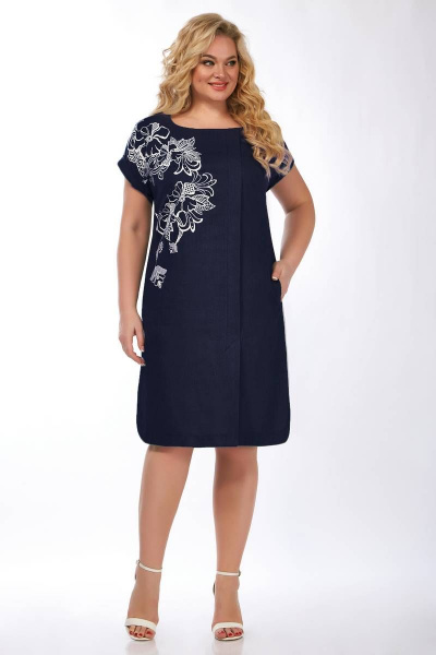 Платье LaKona 1503 синий - фото 1