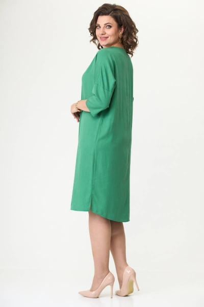 Платье Ollsy 1632 зеленый - фото 6