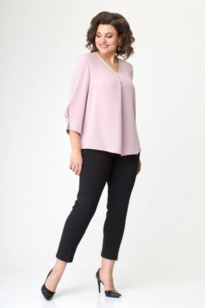 Блуза Ollsy 2067 розовый - фото 4