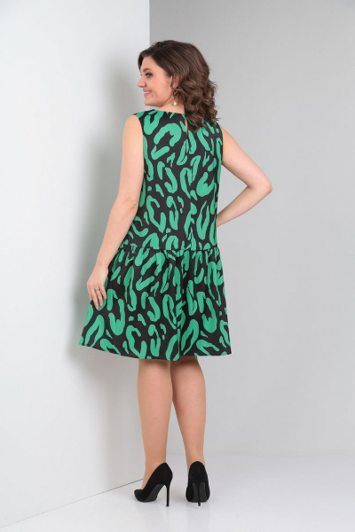 Платье Mubliz 047 зеленый - фото 5