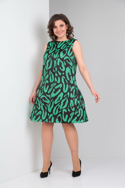 Платье Mubliz 047 зеленый - фото 1