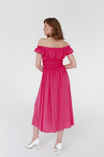 Платье AURA of the day 3090 ярко-розовый - фото 2