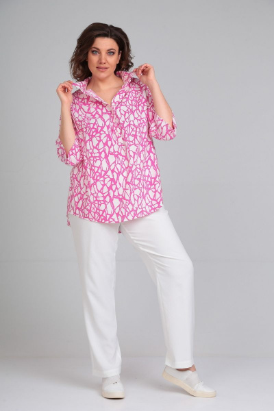 Блуза, брюки Mubliz 046 розовый - фото 3