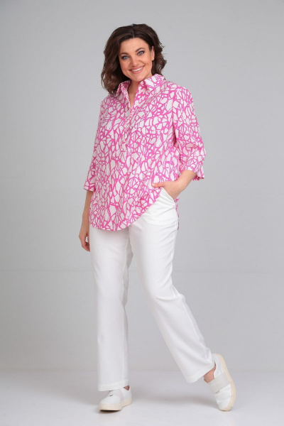 Блуза, брюки Mubliz 046 розовый - фото 1