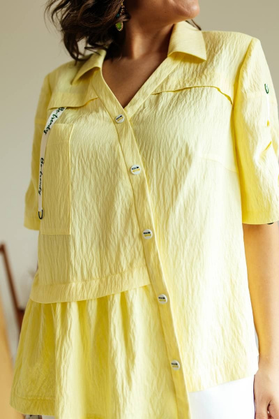 Блуза, брюки Romanovich Style 2-2494 желтый - фото 7