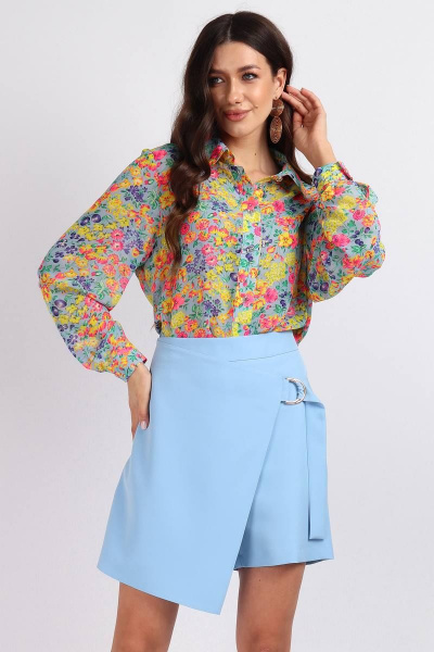 Блуза, шорты Mia-Moda 1436-5 - фото 3