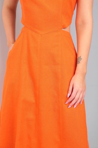 Платье Andrea Fashion 4 оранж - фото 9