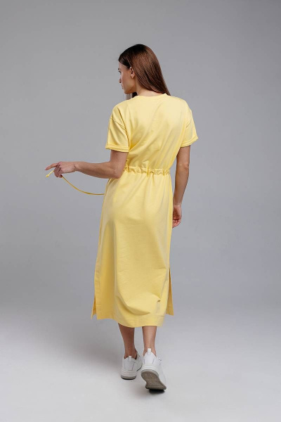 Платье Romgil 841ЛФТЗ желтый - фото 2