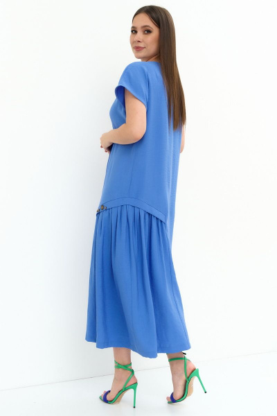 Платье Магия моды 2251 голубой - фото 3