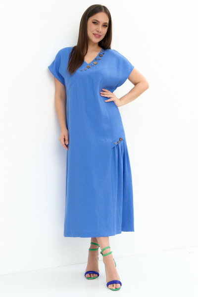 Платье Магия моды 2251 голубой - фото 1