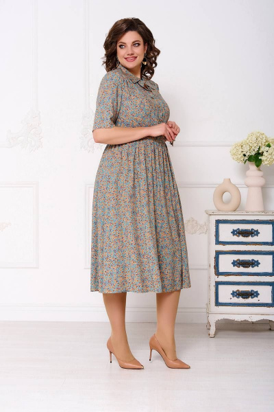 Платье JeRusi 2320 полынь - фото 4