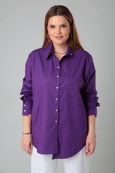 Рубашка Bliss 8311 фиолетовый - фото 3