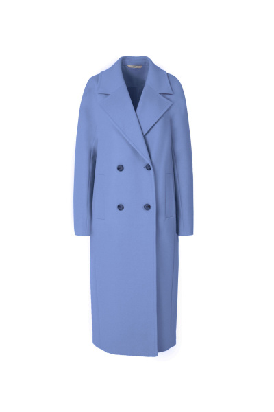 Пальто Elema 1-12371-1-170 серо-голубой - фото 1