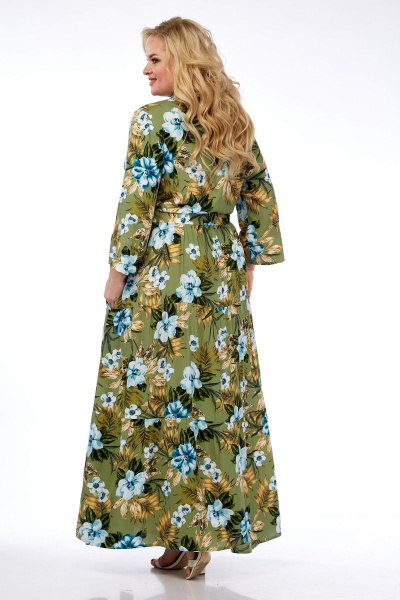 Платье Celentano 5005.2 оливковый - фото 12