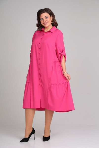 Платье Mubliz 030 розовый - фото 7
