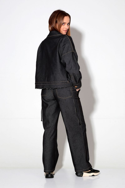 Брюки, куртка Liona Style 865 черный - фото 4