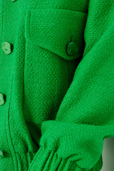 Бомбер Панда 131030w зеленый - фото 4