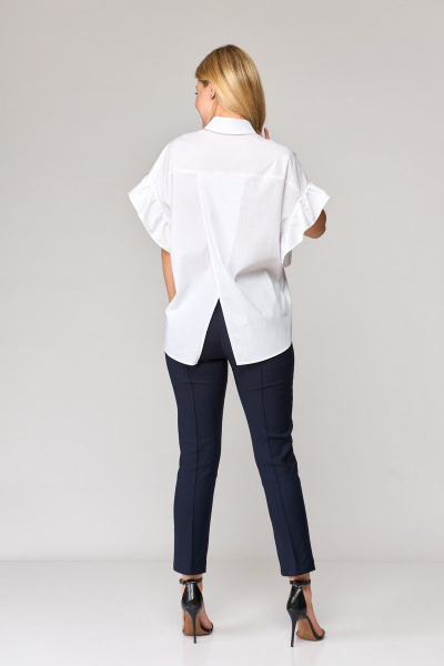 Рубашка Talia fashion 393 белый - фото 14