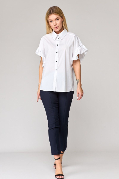 Рубашка Talia fashion 393 белый - фото 9