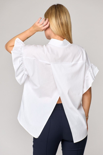 Рубашка Talia fashion 393 белый - фото 6