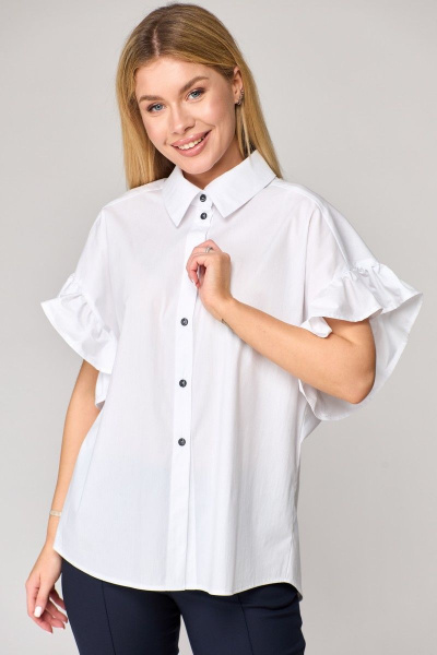 Рубашка Talia fashion 393 белый - фото 2