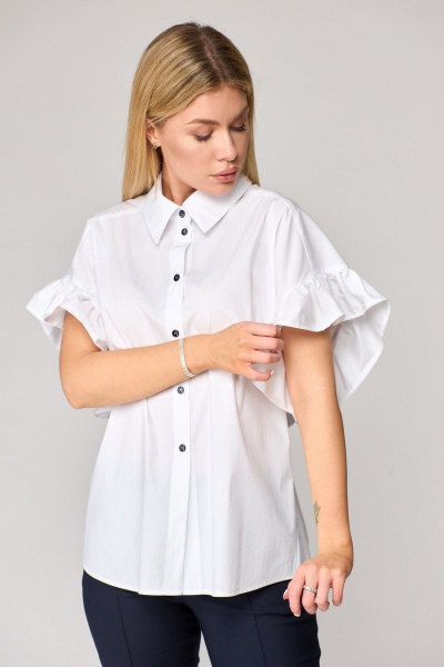 Рубашка Talia fashion 393 белый - фото 3