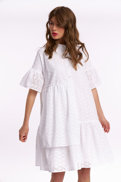 Платье KaVaRi 1039.1 белый - фото 8