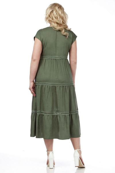Платье Jurimex 2908 т-зеленый - фото 3