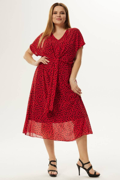Платье Ma Сherie 4016 красный - фото 5