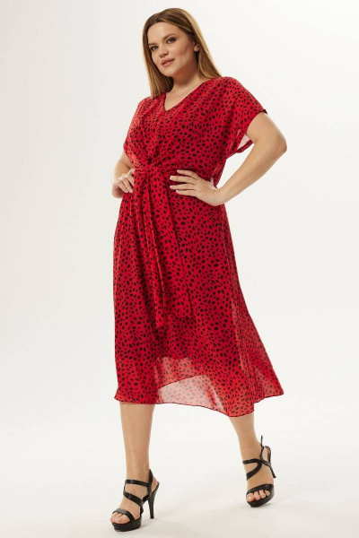 Платье Ma Сherie 4016 красный - фото 1