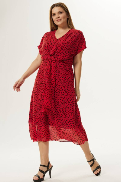 Платье Ma Сherie 4016 красный - фото 4