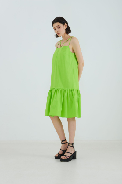Платье Elema 5К-12571-1-164 лимон - фото 3